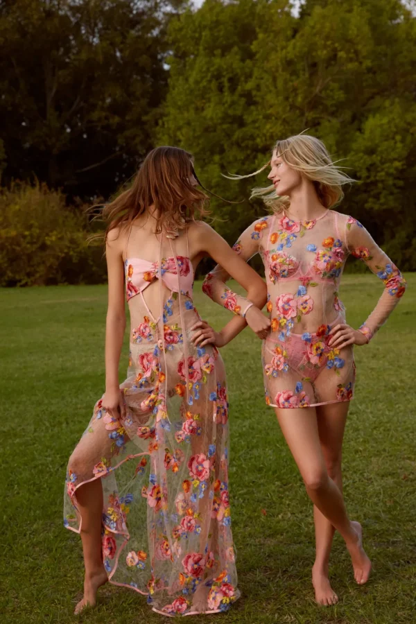 Woman For Love & Lemons Percy Mini Dress