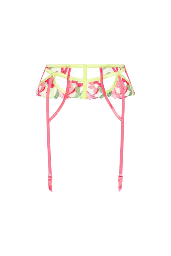 Woman For Love & Lemons Petunia Embroidery Garter