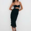 Woman For Love & Lemons Poison Ruched Dress