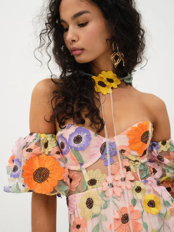 Woman For Love & Lemons Prato Mini Dress