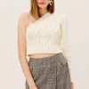 Woman For Love & Lemons Quinn One Shoulder Sweater