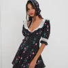Woman For Love & Lemons Raisa Mini Dress