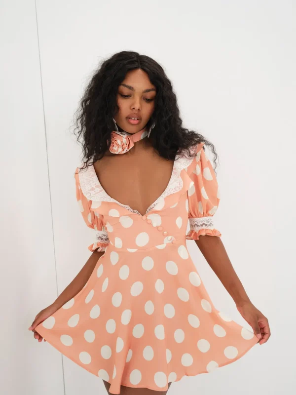 Woman For Love & Lemons Raisa Mini Dress