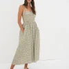 Woman For Love & Lemons Raleigh Midi Dress