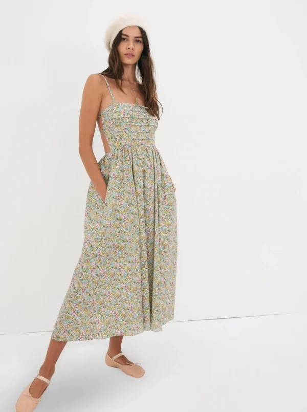 Woman For Love & Lemons Raleigh Midi Dress
