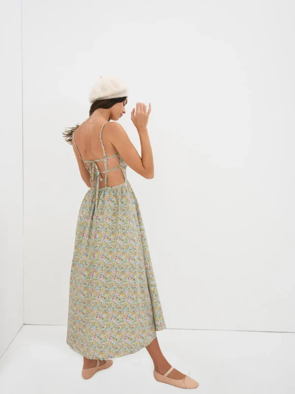 Woman For Love & Lemons Raleigh Midi Dress