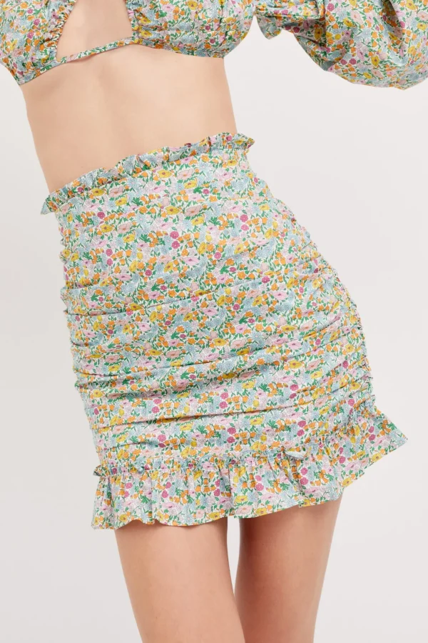 Woman For Love & Lemons Raleigh Mini Skirt