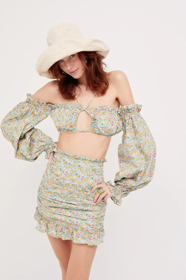 Woman For Love & Lemons Raleigh Mini Skirt