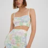 Woman For Love & Lemons Reese Crop Top