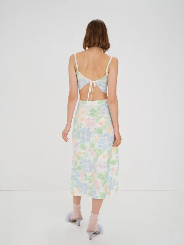 Woman For Love & Lemons Reese Crop Top
