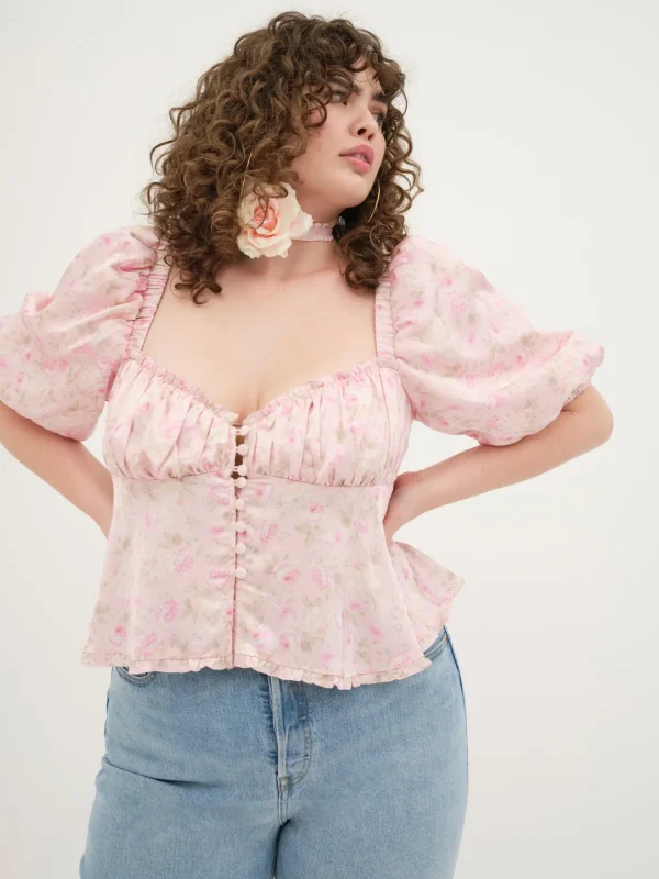 Woman For Love & Lemons Rhoda Blouse