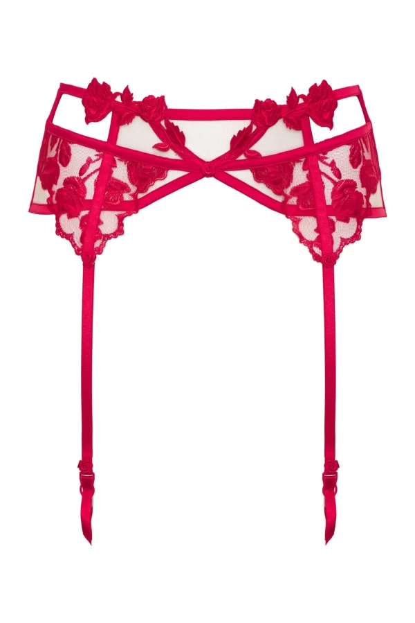 Woman For Love & Lemons Romantic Roses Garter