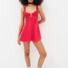 Woman For Love & Lemons Romantic Roses Printed Slip