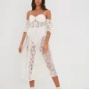 Woman For Love & Lemons Romi Midi Dress