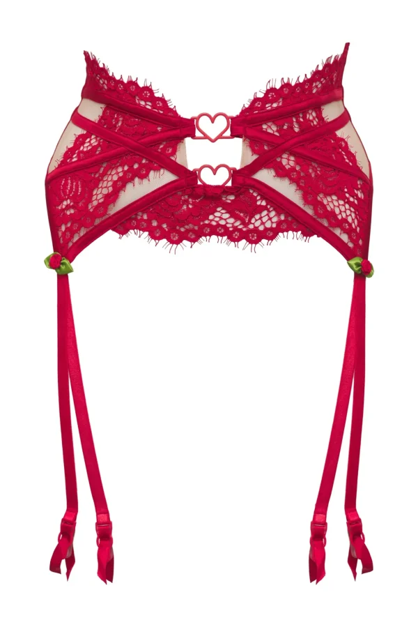 Woman For Love & Lemons Rosa Lace Garter Belt
