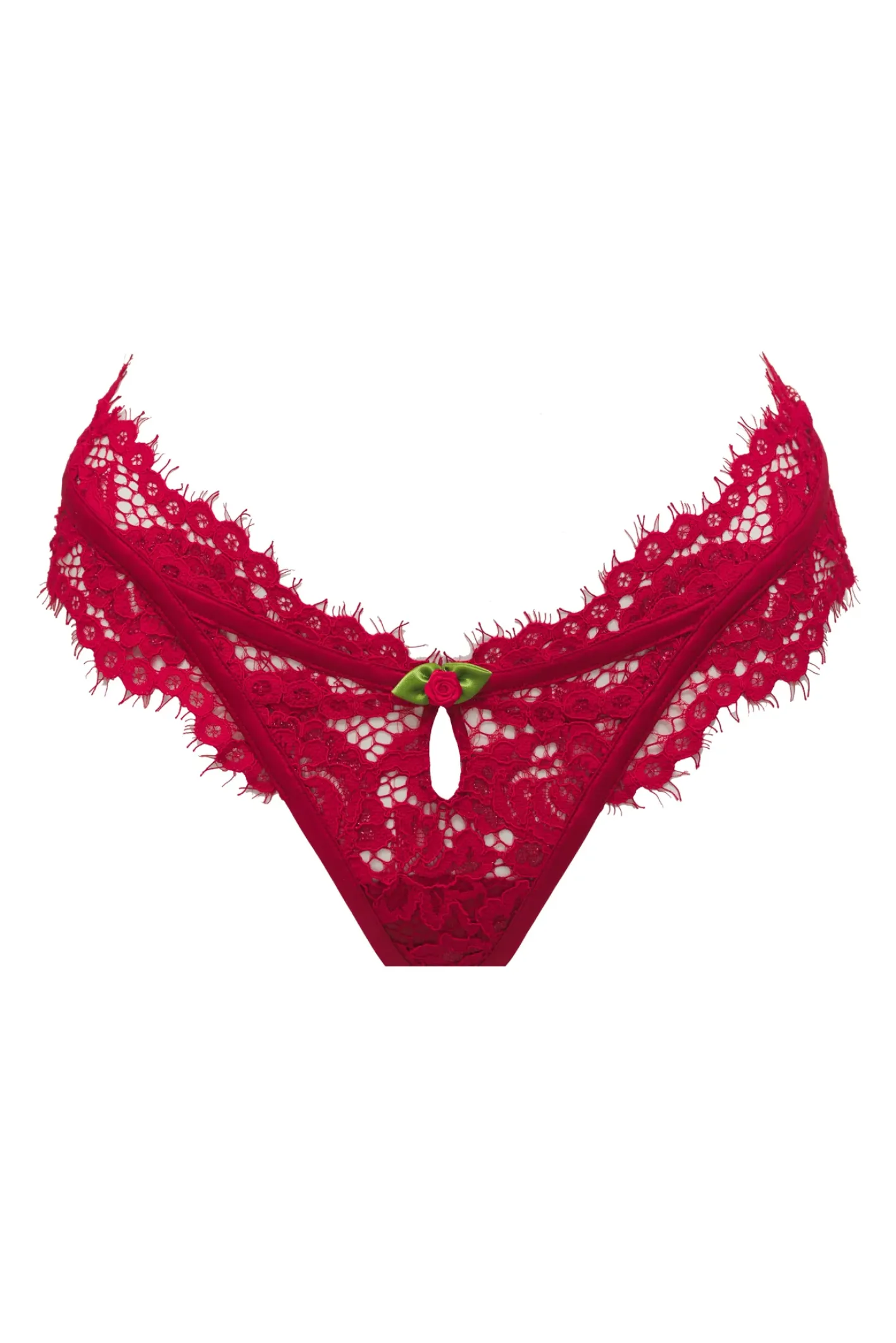 rosa_lace_ruffle_thong_pa_5.webp Woman For Love & Lemons Rosa Lace Ruffle Thong Panty