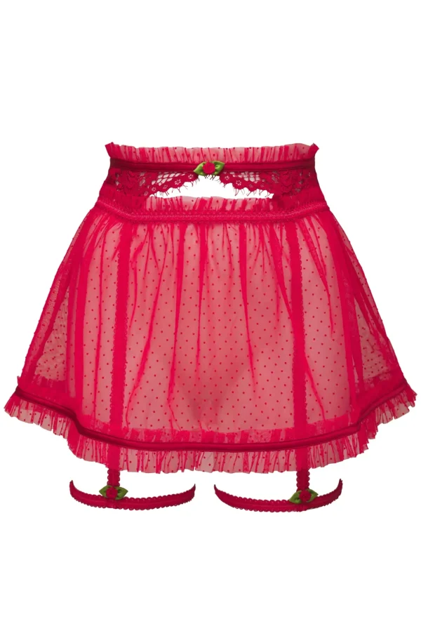 Woman For Love & Lemons Rosa Lace Skirt Garter