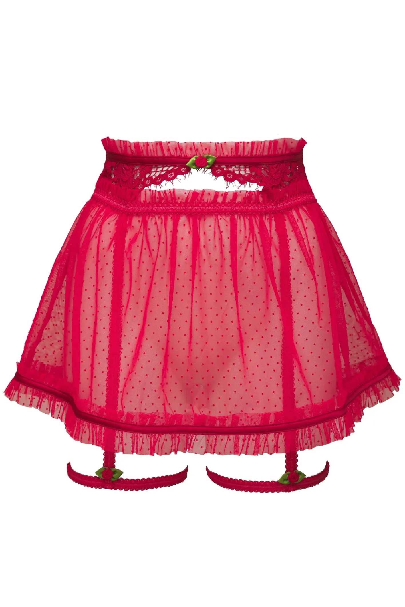 rosa_lace_skirt_garter_6.webp Woman For Love & Lemons Rosa Lace Skirt Garter