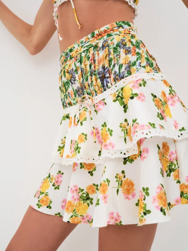 Woman For Love & Lemons Rosalyn Skirt