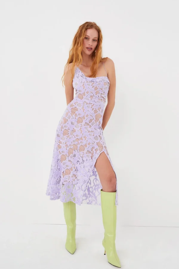 Woman For Love & Lemons Rosemary Lined Midi Dress