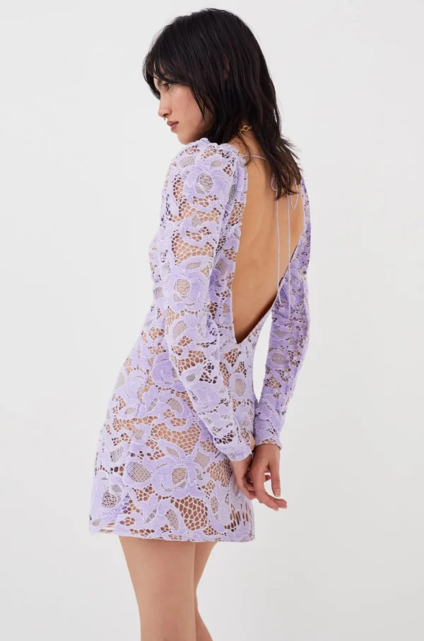 Woman For Love & Lemons Rosemary Lined Mini Dress