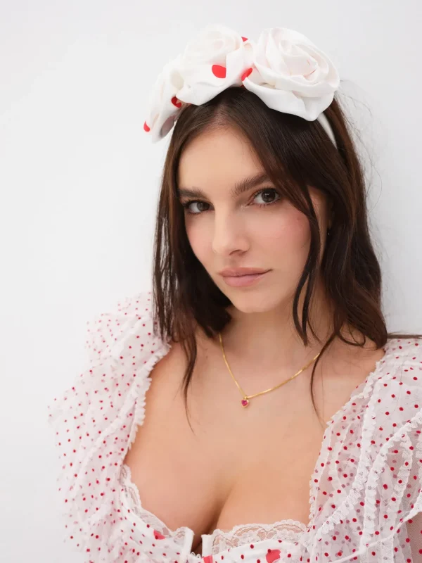 Woman For Love & Lemons Rosette Headband