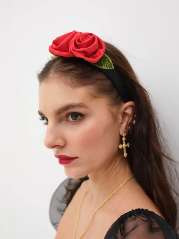 Woman For Love & Lemons Rosette Headband