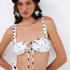 Woman For Love & Lemons Rosewater Bandeau Top
