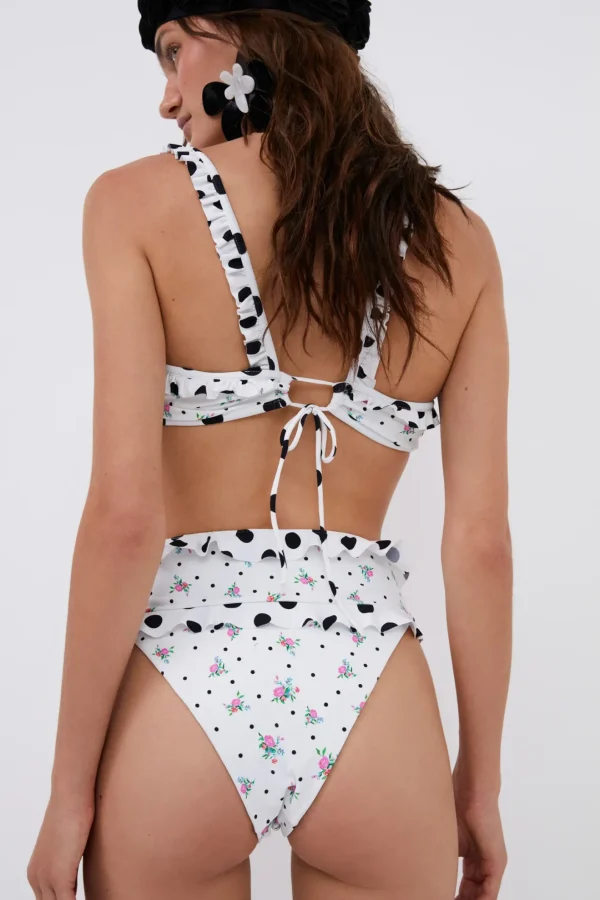 Woman For Love & Lemons Rosewater Bandeau Top