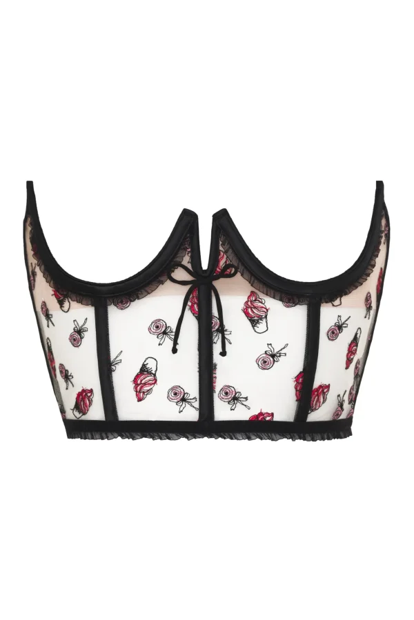 Woman For Love & Lemons Rosie Bow Corset