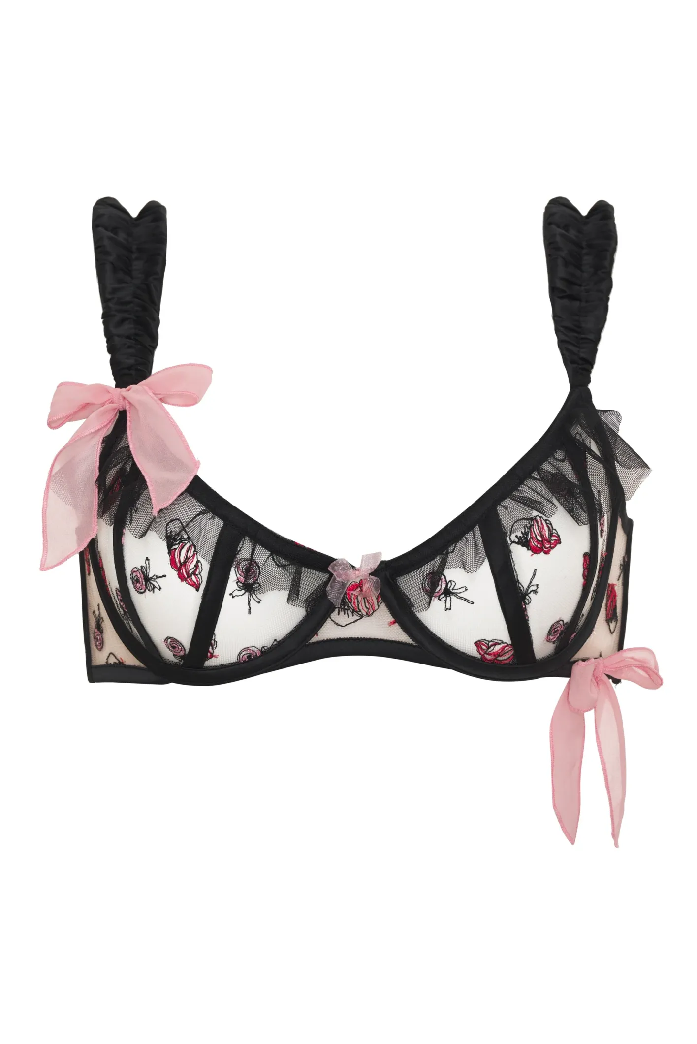 rosie_bow_underwire_bra_4.webp Woman For Love & Lemons Rosie Bow Underwire Bra