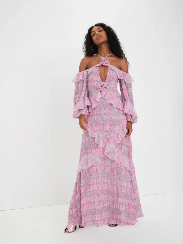 Woman For Love & Lemons Rowan Maxi Dress