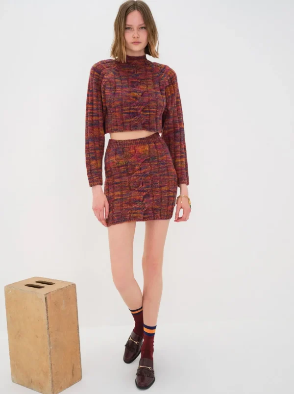 Woman For Love & Lemons Ruby Mini Skirt