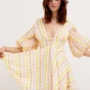 Woman For Love & Lemons Rue Puff Sleeve Mini Dress