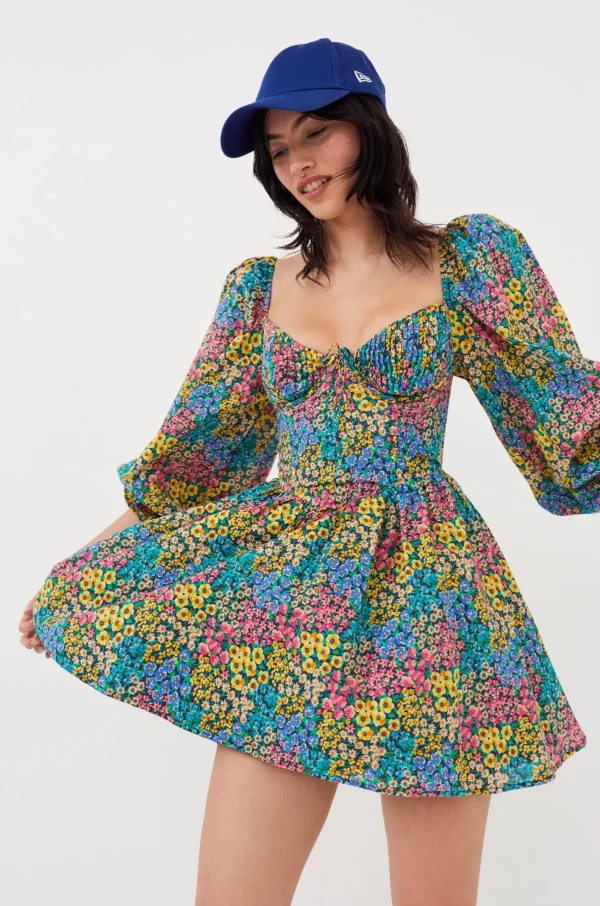 Woman For Love & Lemons Ruth Mini Dress