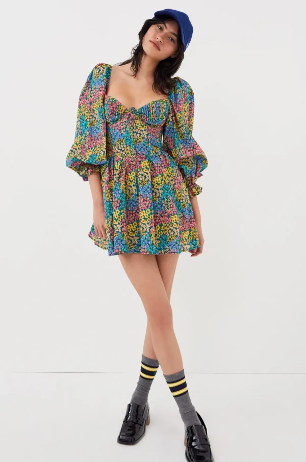 Woman For Love & Lemons Ruth Mini Dress