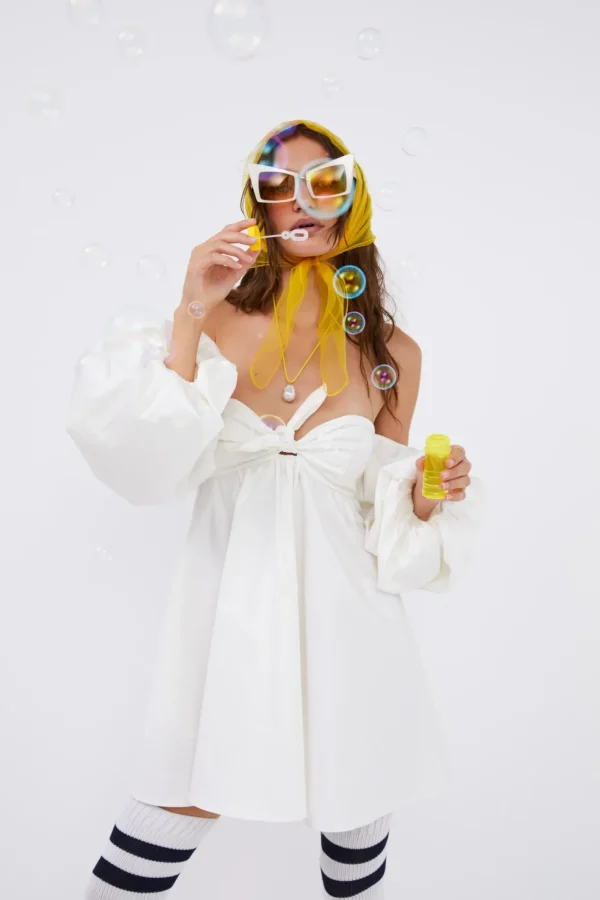 Woman For Love & Lemons Saint Lucia Mini Dress