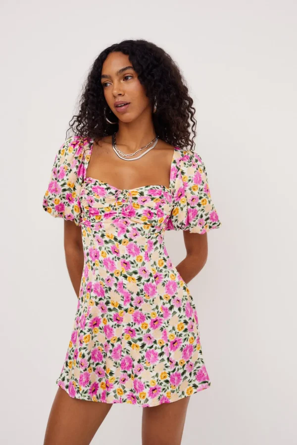 Woman For Love & Lemons Sasha Mini Dress