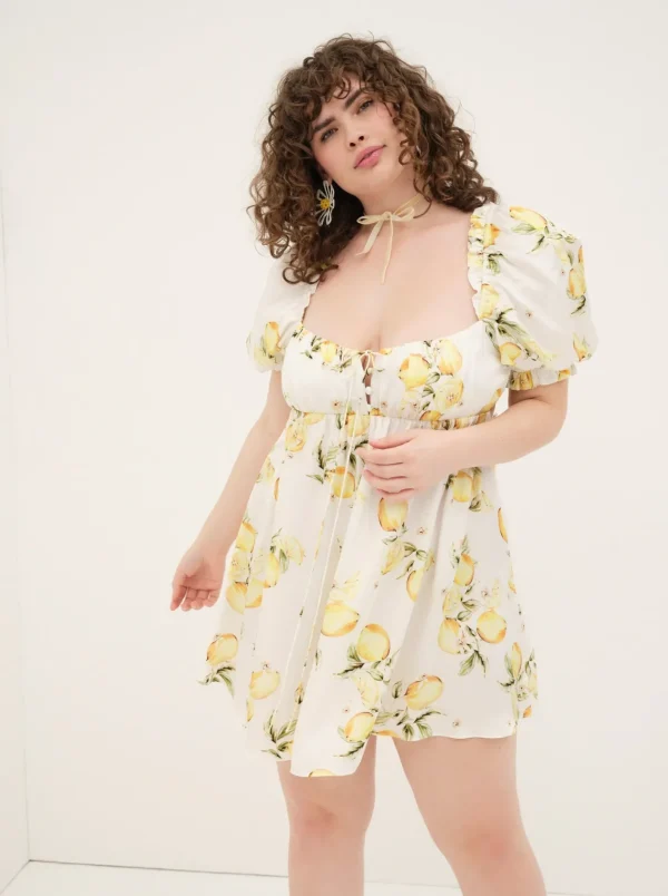Woman For Love & Lemons Serafina Mini Dress