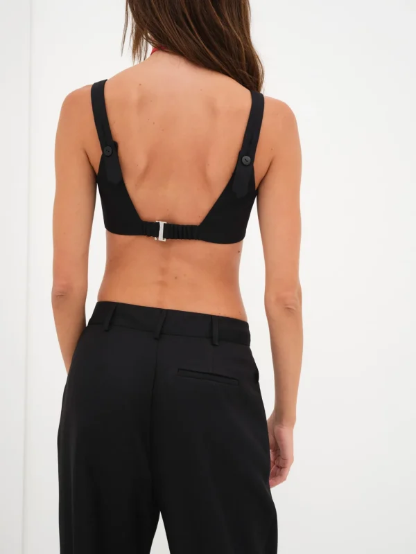 Woman For Love & Lemons Shannon Crop Top
