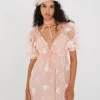 Woman For Love & Lemons Shari Mini Dress