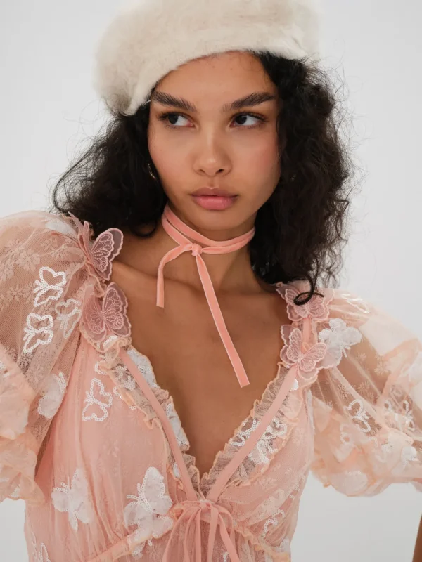 Woman For Love & Lemons Shari Mini Dress