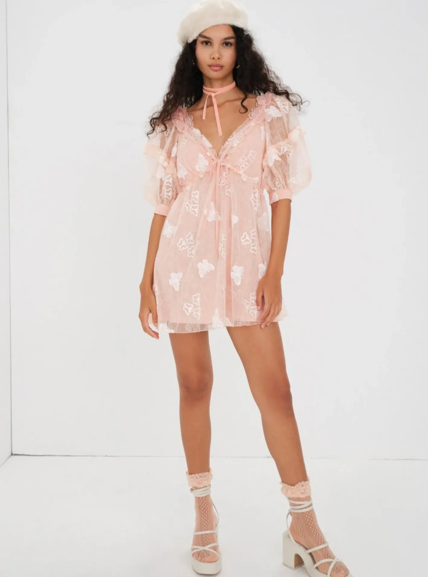 shari_mini_dress_2.webp Woman For Love & Lemons Shari Mini Dress