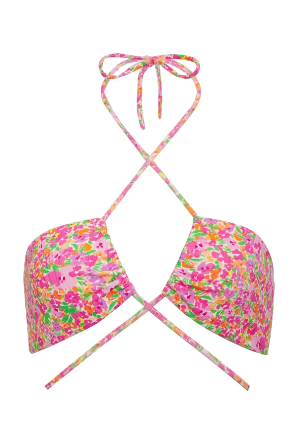 Woman For Love & Lemons Sidra Swim Top