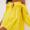Woman For Love & Lemons Sierra Puff Sleeve Mini Dress