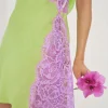 Woman For Love & Lemons Silky Slip Dress