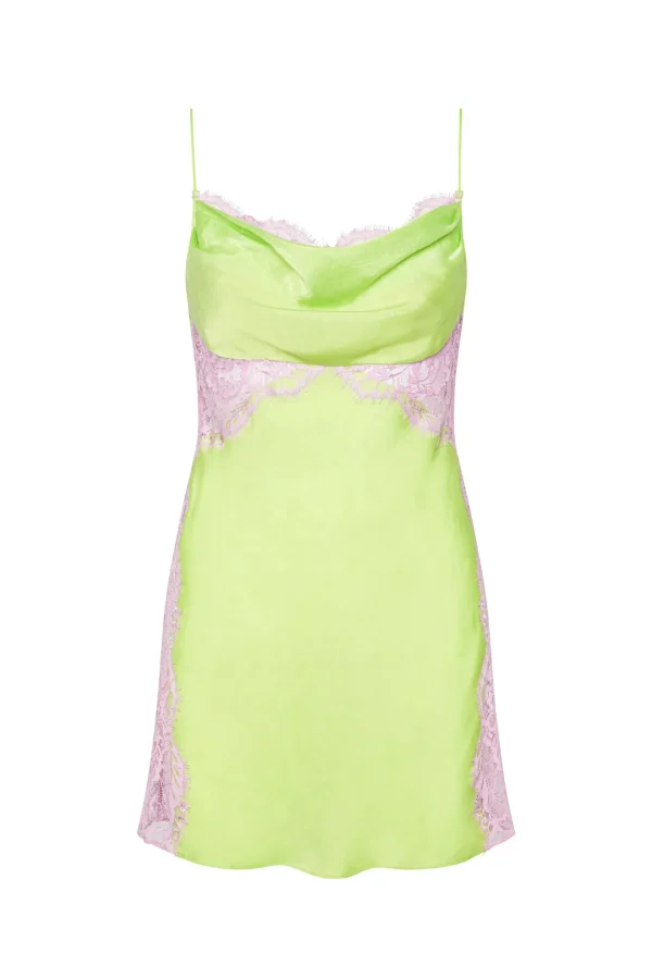 Woman For Love & Lemons Silky Slip Dress