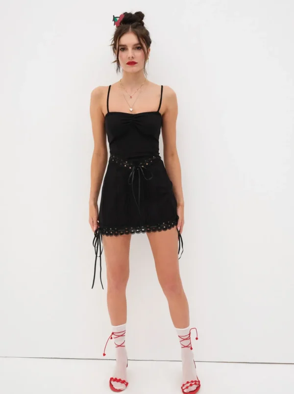 Woman For Love & Lemons Sistine Mini Dress