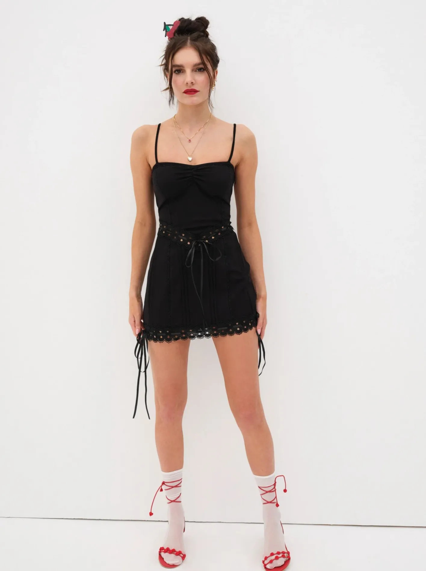 sistine_mini_dress_2.webp Woman For Love & Lemons Sistine Mini Dress