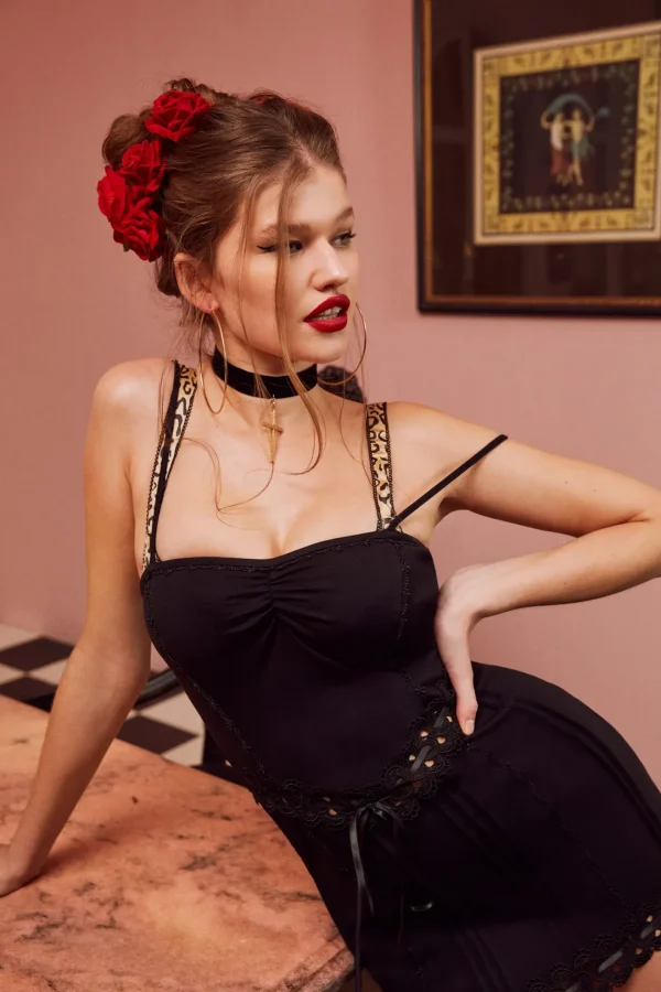Woman For Love & Lemons Sistine Mini Dress